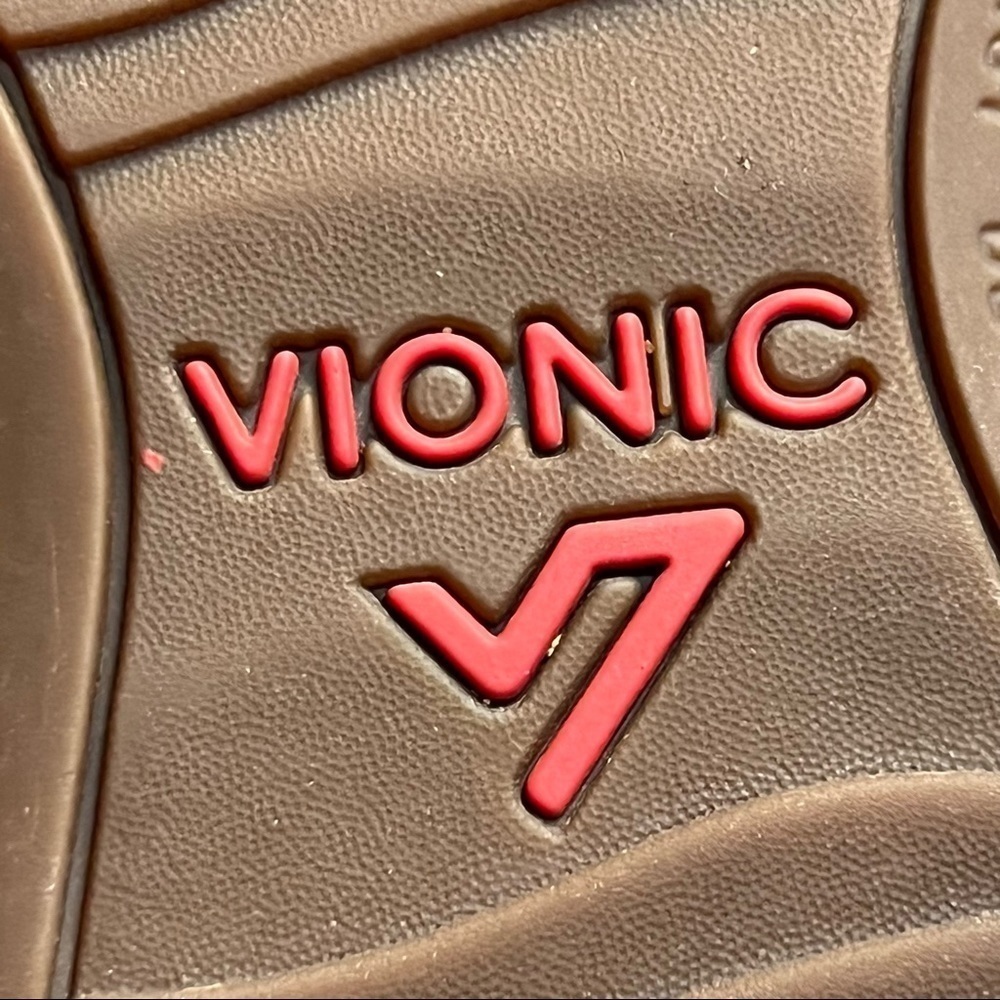 Vionic Naples Cream Suede Crystal Thong Comfort Sandals - Picture 12 of 12